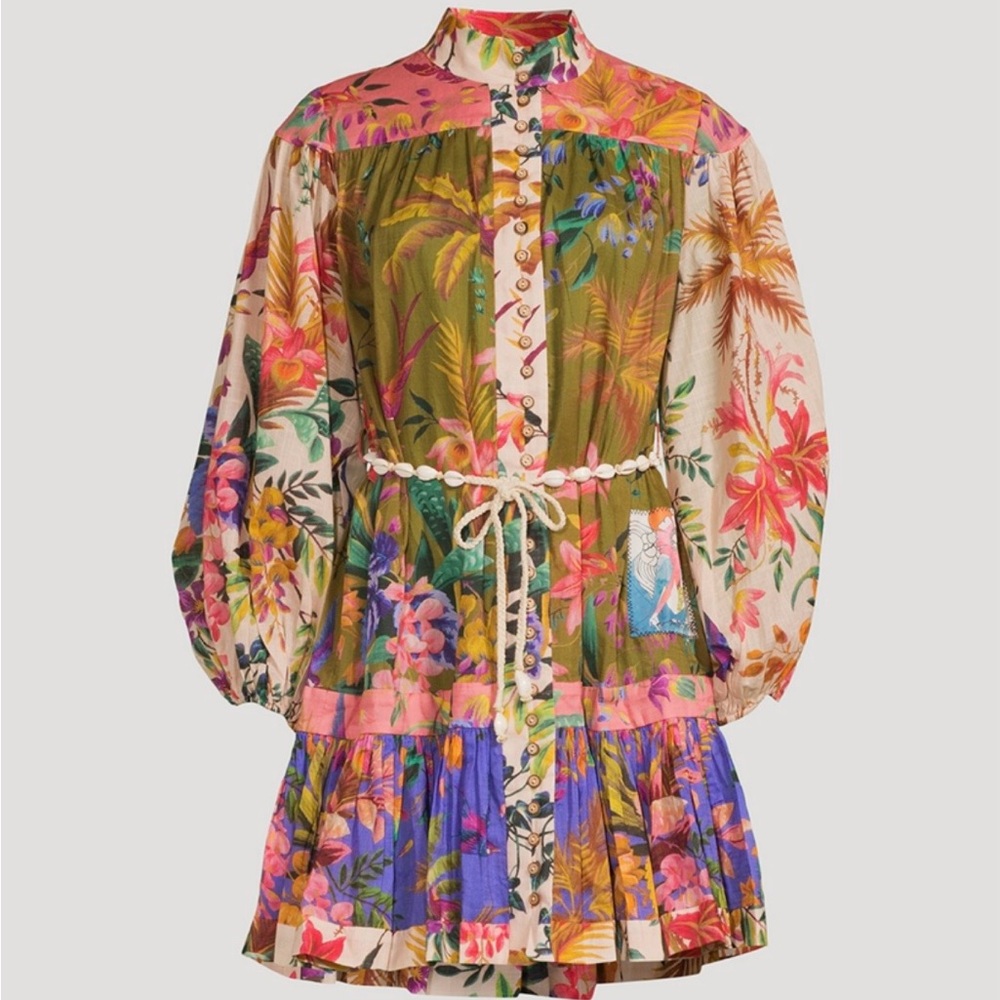 Zimmermann Floral Multicolor Dress size 0